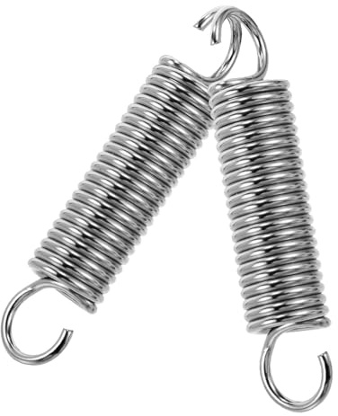 VCSZYAFX 2 Pcs Heavy Duty Stahl Haken Zugfeder Hängematte Stuhl Schaukel Schwimmende Teleskop Set Für Boxsäcke, Hängestühle, Schaukelsitze