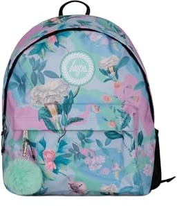 hype Rucksack für Schule, Uni, Freizeit, Arbeit, Wandern, für Kinder, Jungen, Mädchen, Teenager, Männer und Frauen, Multi Blooms Camouflage, Eine Größe, Casual
