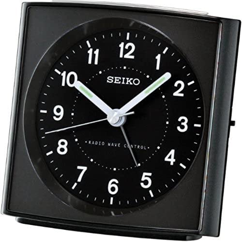 Seiko Funkwecker schwarz Kunststoff QHR022K