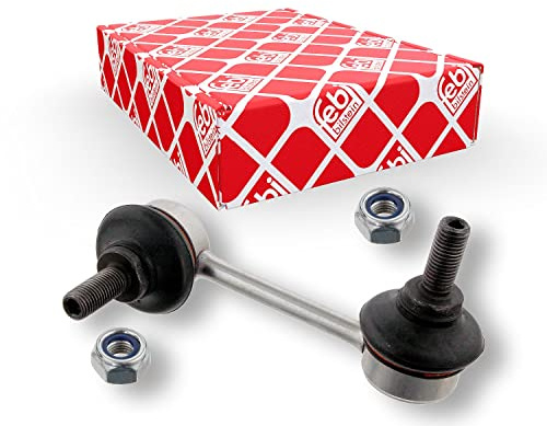febi bilstein 21206 Verbindungsstange mit Sicherungsmuttern, 1 Stück | Kompatibel mit: ALFA ROMEO 166