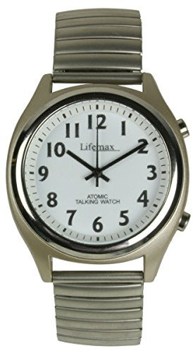 Lifemax Talking Atomic Watch - Gents Expandable Bracelet