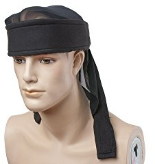 New Legion Bandana mit Netz schwarz
