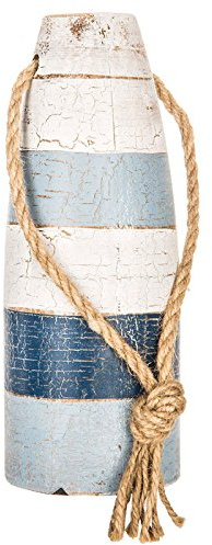 Große blaue und weiße MDF-Boje