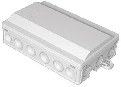 Feuchtraum Verteilerabzweigdose Verteilerdose Verbindungsdose IP 54 90 x130mm