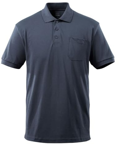 Mascot 51586-968-010-4XL Polo-Shirt Orgon Größe in schwarz/blau, 4XL