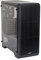 Zalman S2 PC Midi Tower ATX Gehäuse mit Lüfter, Computer Case ATX Gaming, PC Gehäuse Durchsichtig mit getönten Seitenteil aus Acrylglas, Schwarz