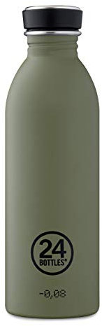 24BOTTLES Bouteille d'eau super légère | Bouteille réutilisable en acier inoxydable sans BPA | Urban Bottle | Design original italien (Sage, 500 ml)