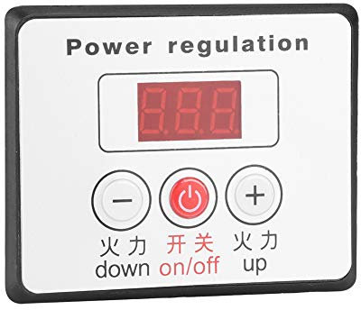 SCR Digital Spannungsregler 10000W Einstellbare Elektromotor Drehzahlregelung Dimmer Thermostat Modul AC 220V, Regler