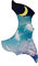 Alnicov 1 x Universal Folk Acoustic Guitar Pickguard selbstklebend Pickguard Aufkleber für Akustikgitarren Teile Moonlight