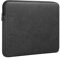 Woodcessories Laptophülle 15-16 Zoll Rundumschutz | Nachhaltige Laptoptasche wasserabweisend, Notebookhülle schwarz | Stoßfeste Schutzhülle - aus strapazierfähigem Kraftpapier