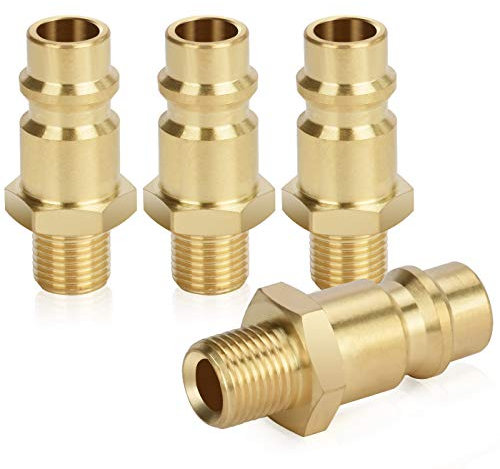 Raccordo aria compressa Raccordo filettato maschio 1/8 Raccordo aria compressa Raccordo in ottone 1/8 filetto esterno filetto interno raccordo presa tubo connettore presa valvola connettore filettato