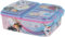 Fiambrera con 3 compartimentos, Lonchera Niños, diseño de Frozen