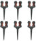 LPAYOK 6 Stück Schlauchführung für Garten Kunststoff Gartenschlauchführung Spike Rasenschlauch Unterstützung Spike, Gartenschlauchführung Halter zum Schutz der Pflanze für Rasen, Hof, Blumenbeet