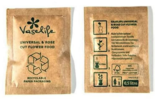 Vaselife Schnittblumennahrung in recycling Papiertütchen 50 Stück