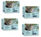 Bozita Multibox Tasty - Meat and Fish | 4er Pack | 4 x 12 x 85 g | Alleinfuttermittel für ausgewachsene Katzen | Getreidefreies Nassfutter im praktischen Pouch Portionsbeutel