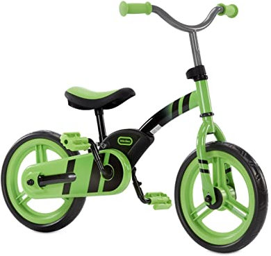 little tikes Pedal-Cross-Country-Fahrrad 2in1, Cross-Country-Fahrrad, Kinder-Cross-Country-Fahrrad, Metallrahmen, Kunststoffräder, Fahrrad von 2 Jahren bis 23 kg