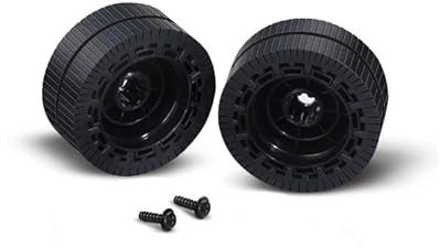 OYSTERBOY Replacement Wheels with Tires fit Compatible for irobot Roomba Braava Jet M6 Series Robot Mop