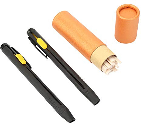 Fyearfly Schneider Kreidestift, Nähen Stickerei Stift Schneider Markieren Nähen Stoff Tuch Kratzen Schneiden Ziehen Stift Leder Draw PenMarkierrädchen Für Glaskeramik Möbelmarkierung