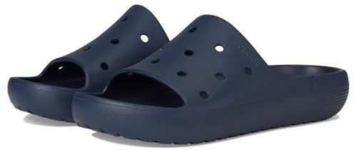 Crocs Unisex Adults,Classic Slide v2, Navy, 3 UK Men/ 4 UK Women