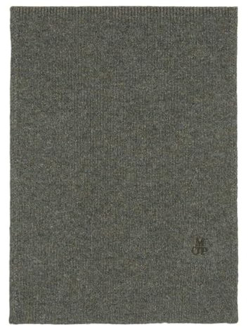Marc O'Polo Schal Knitted Scarf Graphite Grey Melange grau
