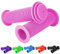 Fahrradgriffe Kinder - lenkergriffe Fahrrad Kinder 22mm mit Höchster Sicherheit Prallschutz | lang 105mm Kinderfahrrad Griffe für Roller,Dreirad,Kinder Laufrad,Kinderfahrrad (Pink)