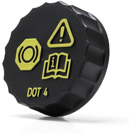 Deckel für Bremsflüssigkeitsbehälter, Staubschutz, Abs, Flaschendeckel, Bremsflüssigkeit, kompatibel mit Ci-troën Peu-geot 206 207 307 308 408 508 C2 C5