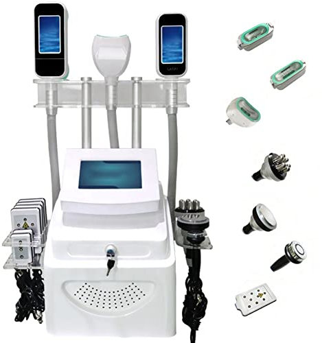 Cavitation Machine 7 in 1 Fat Freezing Cryolipolysis Body Sculpting Radio Frequency Skin Tightening Professional Anti Aging Device