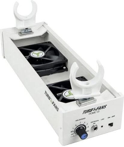 Ventilador para Radiadores y Aerotermia - Modelo Home V2 (Aluminio,12E)