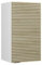 Vicco Küchenschränke Fame-Line, hängender Küchenschrank, Eiche Paneel, 40 cm