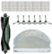 (15 Piezas) Y0110 Compatibles con iRobot Roomba Combo Robot Esencial Y0140 Y0112 Y0110 Q011 Q0120 Q0520, Roomba 105 Combo, 1 Cepillos de Rodillos, 2 Almohadillas de mop,6 Filtros,6 Cepillos Laterales
