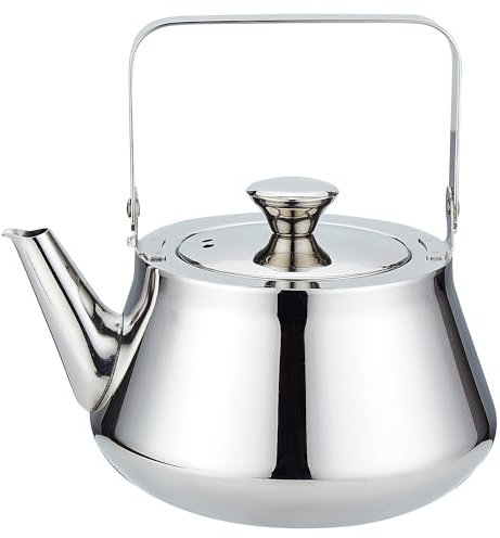 SANQIAHOME Teiera in acciaio inox da 1,5 litri con infusore Uno stile moderno e minimalista