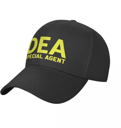 AAENNAUK DEA-Spezialagent, Drogen-Spezialagent. Baseball Cap Custom Hat Fluffy Hat Golf Golf Cap Damen Beach Outlet 2024 Herren Modisch Jungen und Mädchen gefällt es beim Spiel Geschenk