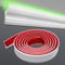Profilé led Corniche Plafond Silicone Moulure Plafond Éclairage Indirect Diffuseur led Étanche Robuste et Durable pour la Décoration d'un Spot D'angle Intérieur, Bande LED (3Meter)