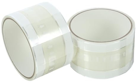 Sewroro 2 Rollen Leckdofter Dichtungsaufkleber Kaffee-Siegeletiketten luftdicht kalt getränke selbstklebender Etikettenversiegelungsaufkleber Aufkleber für Tassenetiketten hoch Weiß