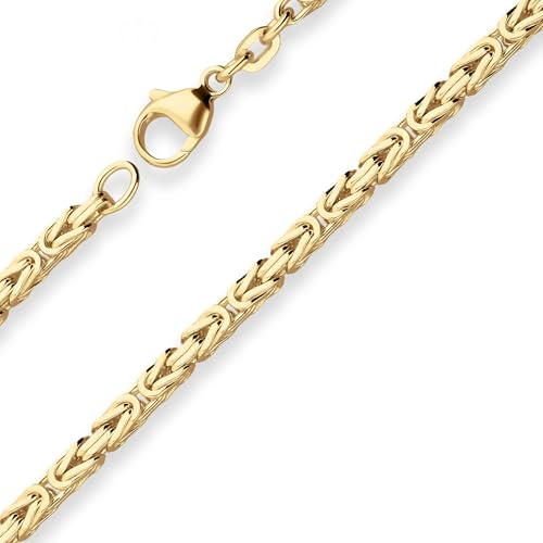 3,2mm Königskette Goldkette Collier Halskette aus 333 Gold Gelbgold 60cm