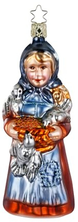 Inge-glas - Christbaumschmuck - Aschenputtel - Glas - Maße: 14.5 cm