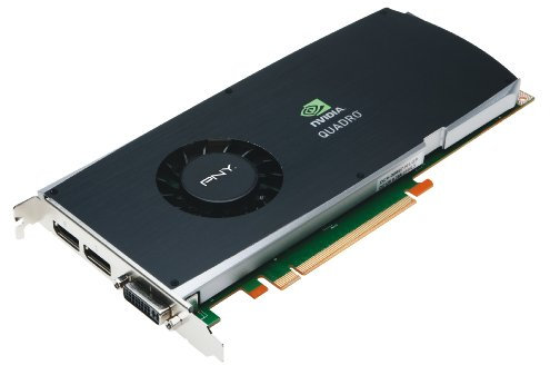 PNY NVIDIA Quadro FX 3800 Carte graphique Quadro FX 3800 PCI Express 2.0 x16 1 Go GDDR3 Digital Visual Interface, DisplayPort sortie TVHD Pour la vente au détail