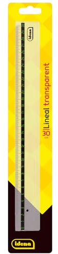 Idena 602023 - Lineal 30 cm aus Plastik
