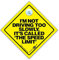 I'm Nicht fahren Slowly Es ist Bezeichnet Die Speed-Limit Auto Schild,I'm Nicht Fahren Slowly,Bad Rechts Auto Schild,Stoßstangenaufkleber,Aufkleber,baby on board,Drängler,Speeding,Joke Auto Schild,