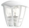 CREEK-Outdoor Wandleuchte Metall H19,5cm Weiß Philips