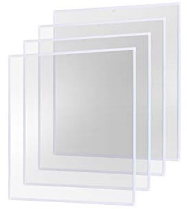 empasa Insektenschutz Fliegengitter Fenster Alurahmen Basic weiß, braun oder anthrazit, 130 x 150 cm 4er SET