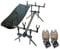 Specimen Goal Post Rod Pod & 2 Camo Bite Alarms + Batteries Tackle Carp Fishing
