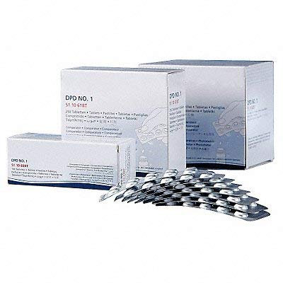 500 Phenol Rot Tabletten für Photometer, Scuba II® oder PoolScan von mediPOOL, 50 Streifen a`10 Tabletten, Phenol Red mit POWERHAUS24 Pflegefibel