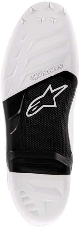 Alpinestars 25SUT74-12-09 Suola Tech-7 Nero/Bianco Tg 09