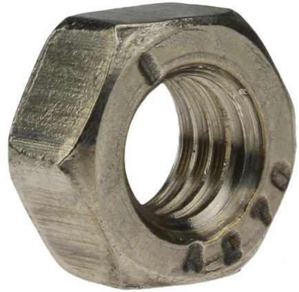 Reidl Sechskantmuttern M 12 x Links-Gewinde mm DIN 934 A2 blank 5 Stück