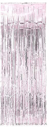 PARTY DISCOUNT Neu Vorhang Lametta Irisierend, 2 x 1 m