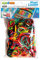 Magic Loom 600 Loombänder gemischte Farben + Häkelnadel + Clips