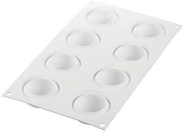 Silikomart Professional Moule en Silicone monoportions Ode 50