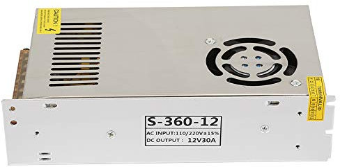 AC 110V-220V 50/60 hz Convertidor DC 12V 30A Fuente de alimentación para luces de pantalla Led, Equipos para el hogar, Equipos industriales.