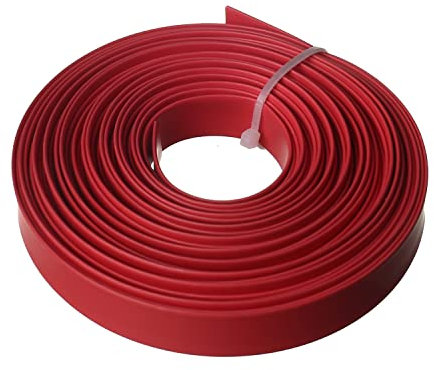Othmro 1pc Heat Shrink Tubing, Ratio 2:1 Electric Insulation Tube, 8mm ID Heat Shrink Sleeving 8.5m Length Cable Protector (Red)